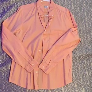 Steven Alan Orange Long-sleeve button up